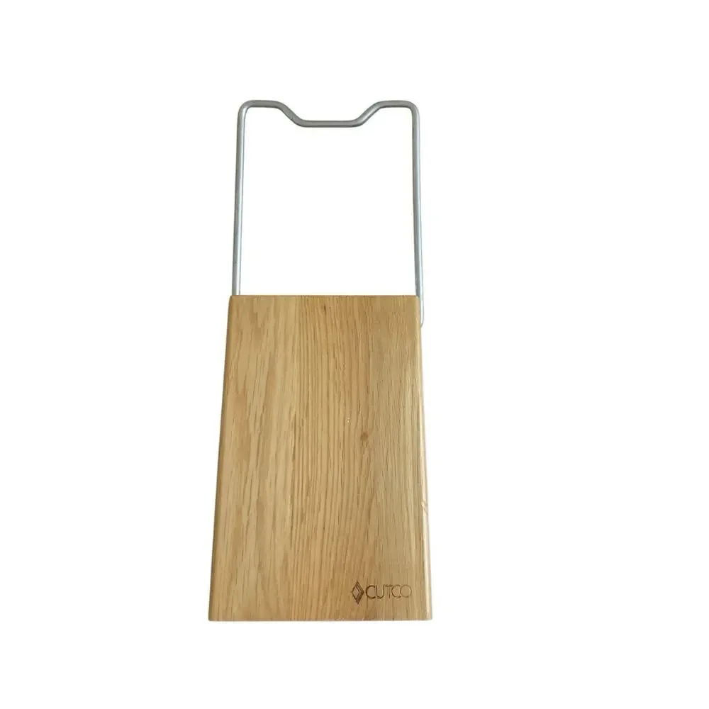 Cutco‎ 1746 Space Saver Knife Block 5 Slot Oak Wood Made in USA